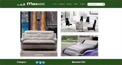 Desktop Screenshot of maxwestusa.com